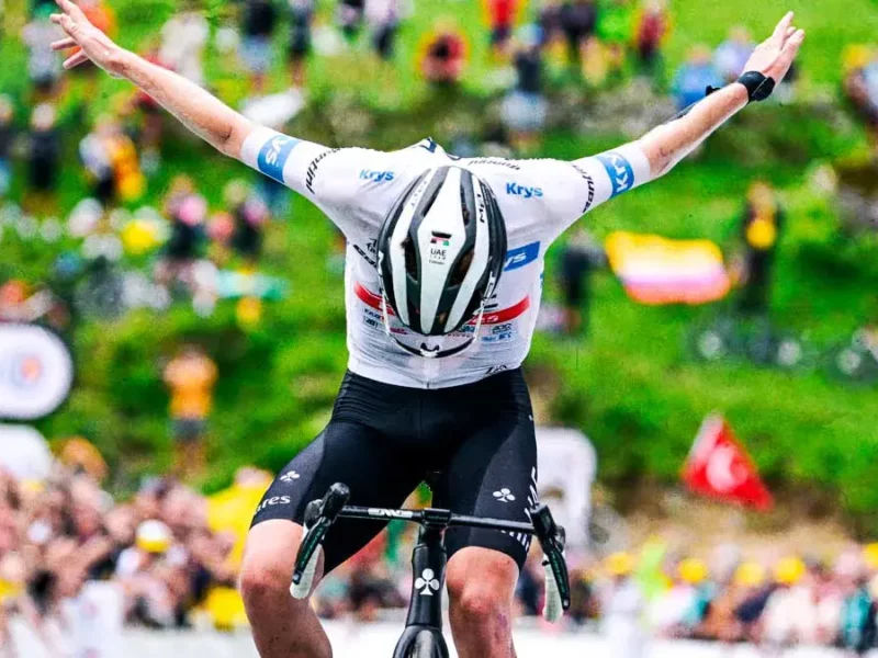 Tadej Pogacar arruina el plan del Jumbo en la etapa 6 del Tour de France.