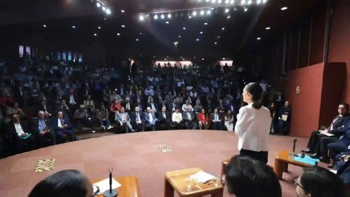 ’’Sigamos construyendo el futuro de la patria’’: En Monterrey, Nuevo León, Claudia Sheinbaum destaca la ciencia, la tecnología y la educación como fundamentales en la Transformación