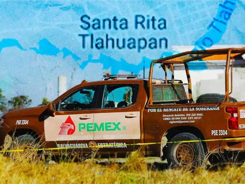 En Tlahuapan huachicoleros atacan a personal de Seguridad Física de PEMEX 