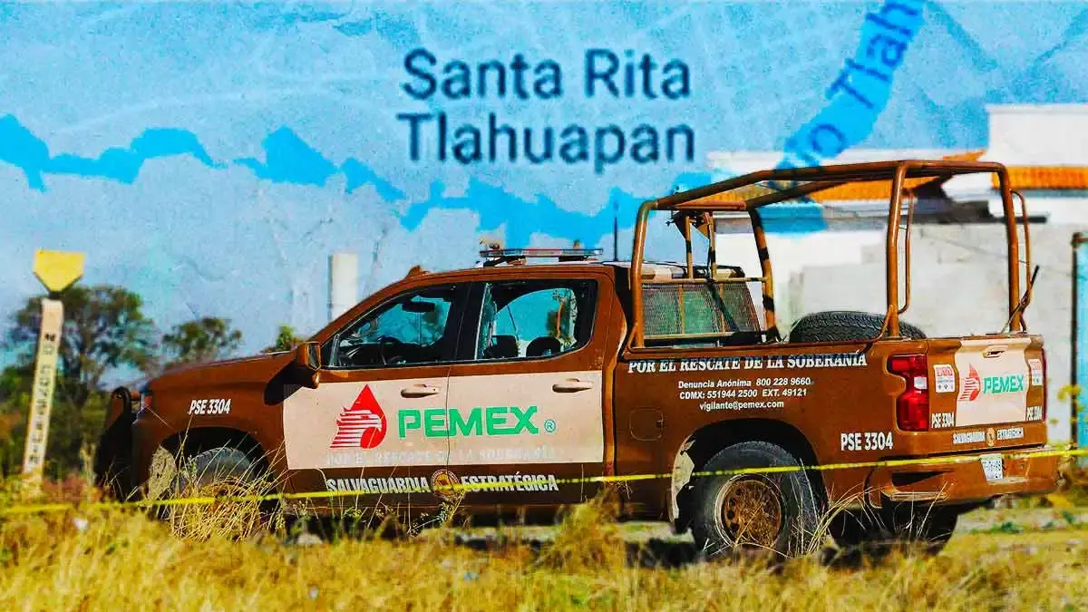 En Tlahuapan huachicoleros atacan a personal de Seguridad Física de PEMEX 