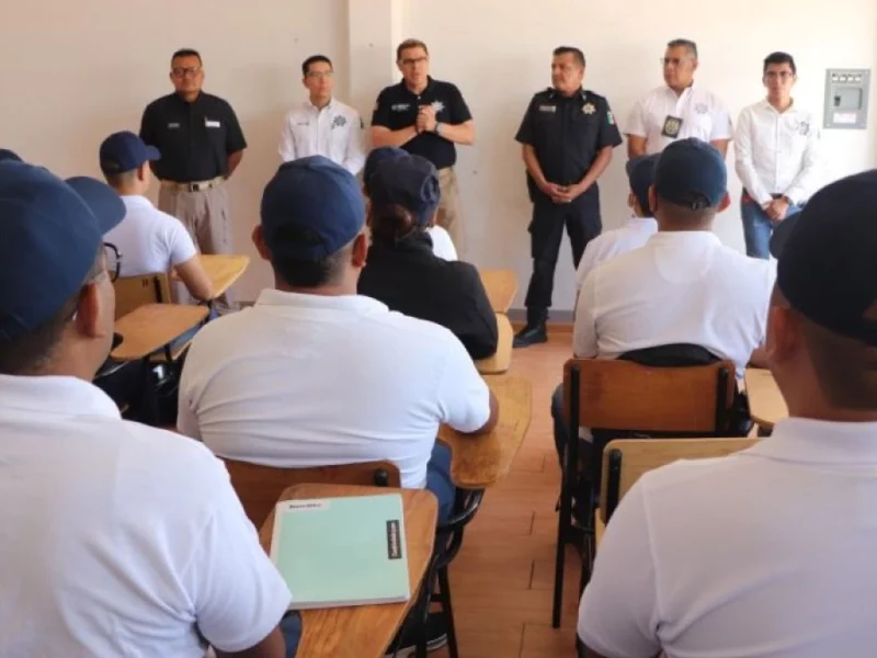 Inician cursos de formación inicial para policías en academia de la SSC Cholula.