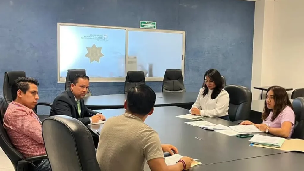 Entablan reunión de trabajo, la regidora Berenice Porquillo y el Consejo de la Judicatura Federal