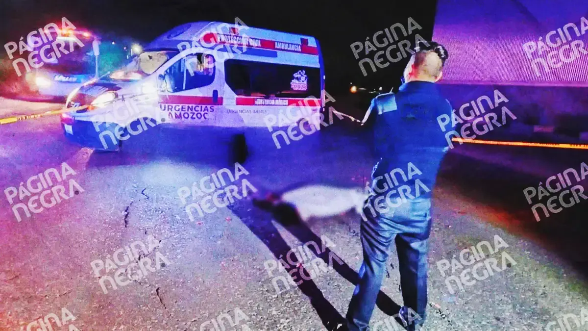 Muere un hombre atropellado en la federal Puebla-Tehuacán, varios carros le pasaron encima