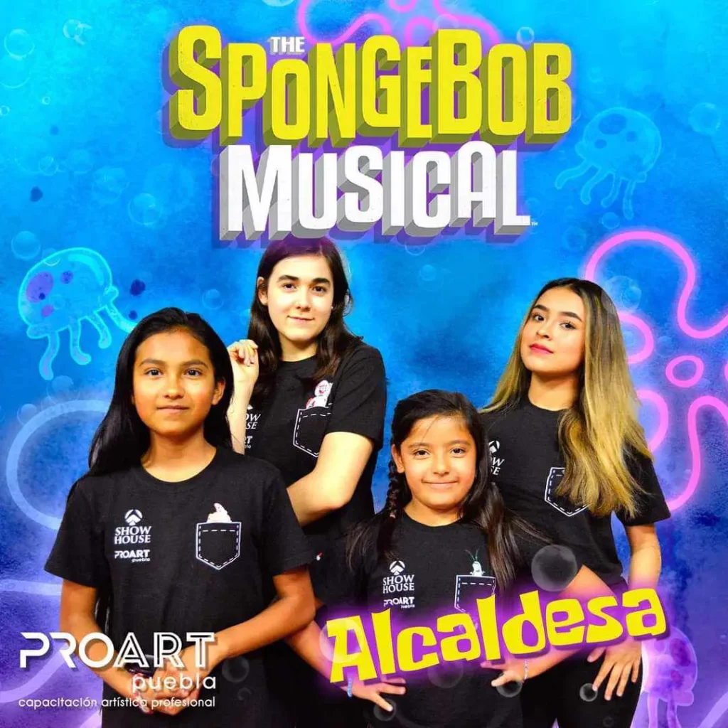 Directo desde Fondo de Bikini, llega Bob Esponja el musical a Puebla
