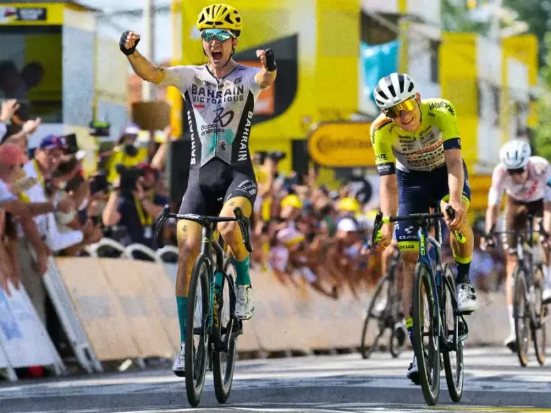 El español Pello Bilbao se queda con la etapa 10 del Tour de France 2023.