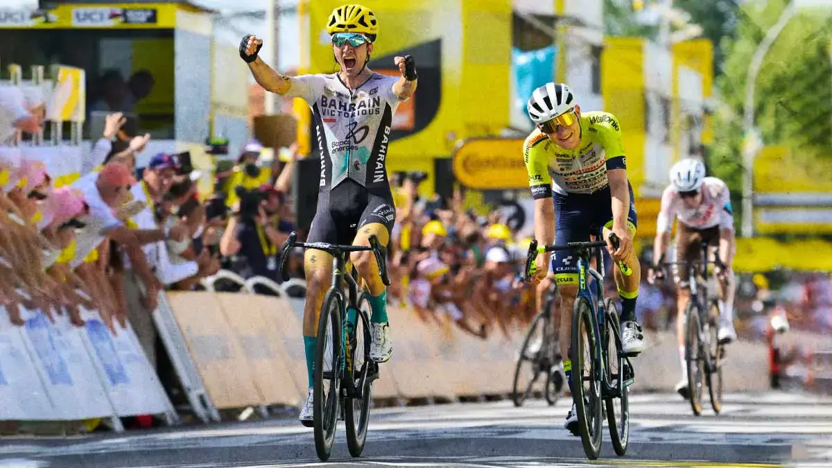El español Pello Bilbao se queda con la etapa 10 del Tour de France 2023.