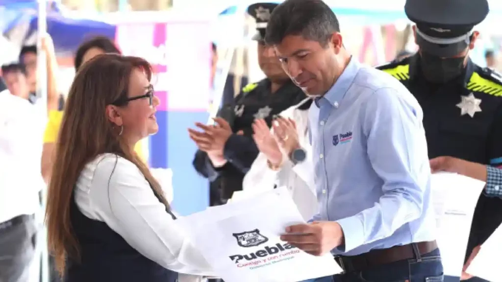 Con más de 19 mil luminarias y certeza jurídica Puebla sigue por Buen Rumbo