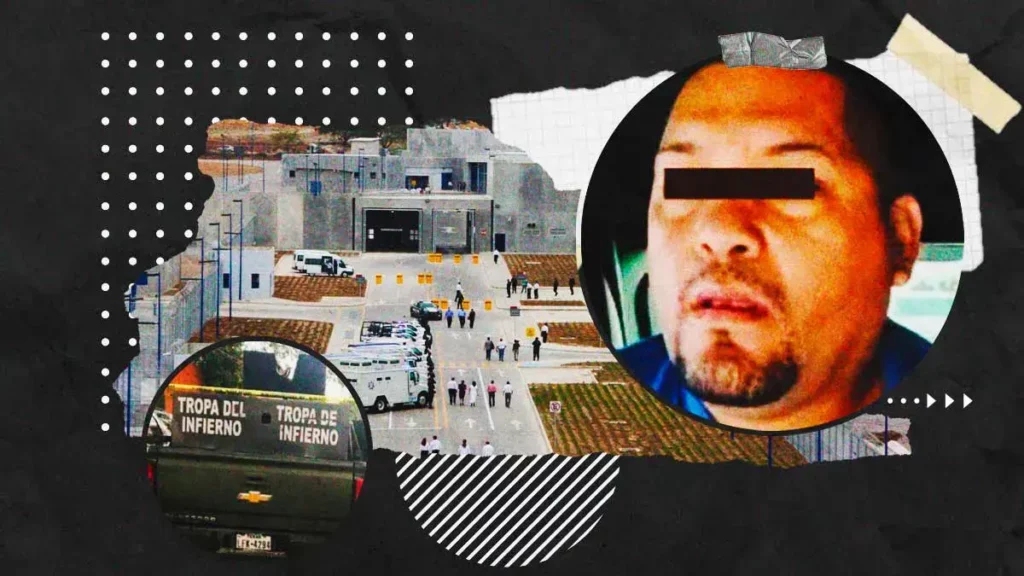 "El Tory", líder de la Tropa del Infierno, fue trasladado a un cefereso de Oaxaca