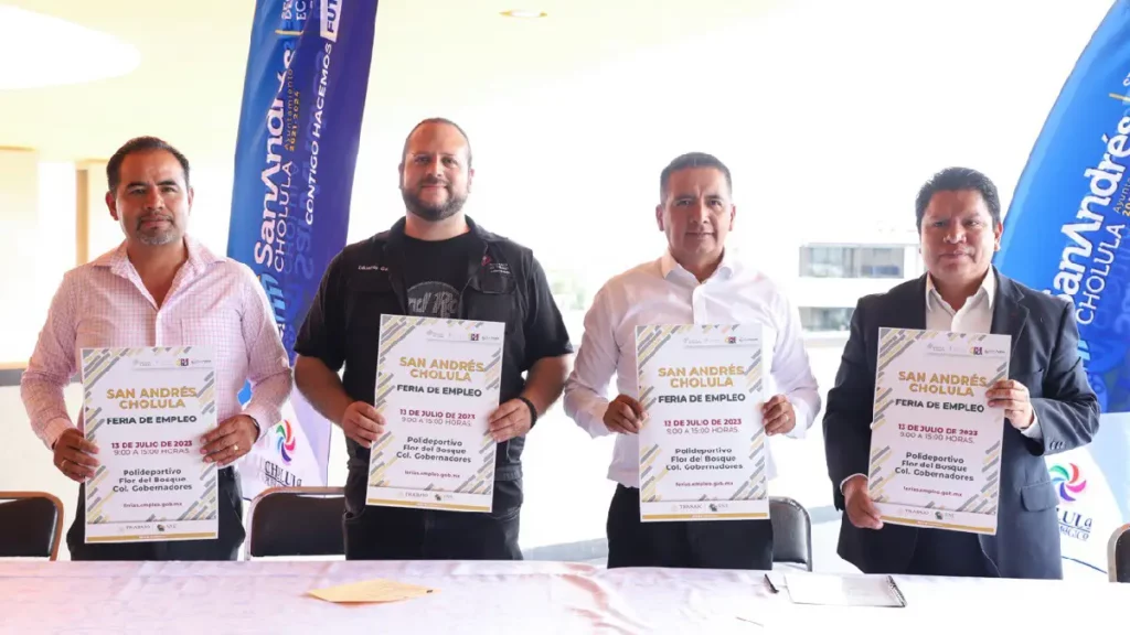 Llega la Segunda Feria del Empleo a San Andrés Cholula