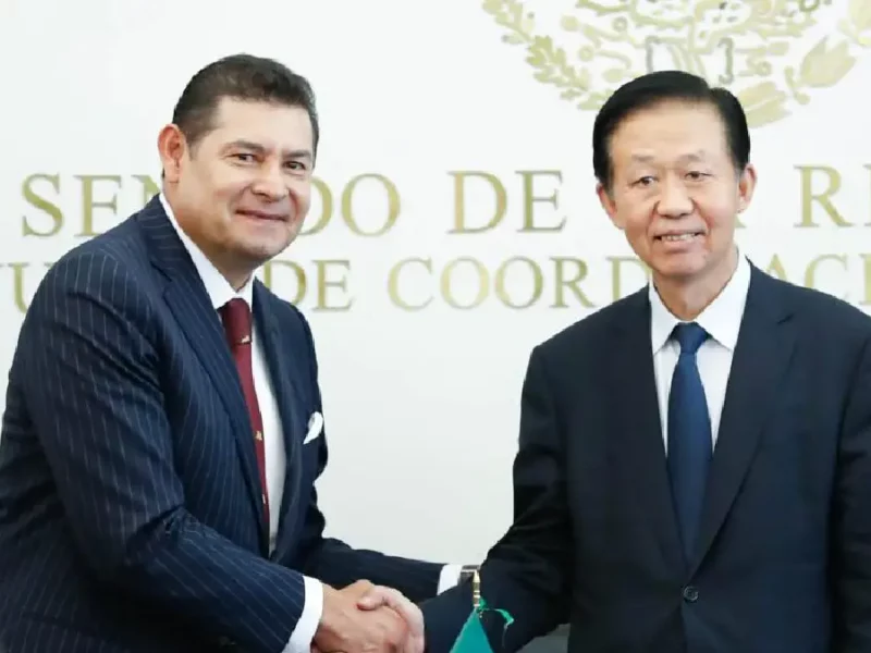 Armenta genera alianzas con potencias mundiales a favor de México, recibe al vicepresidente del Comité Permanente de la Asamblea Popular China, Xiao Jie
