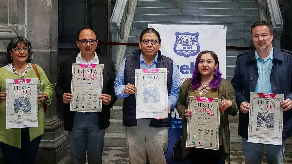 IMACP presenta la Fiesta del Libro 2023; esto es todo lo que habrá