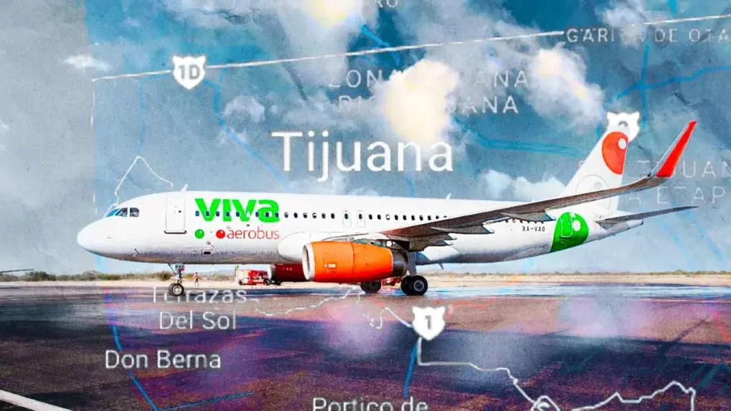 Viva Aerobus anuncia nuevo vuelo Puebla- Tijuana