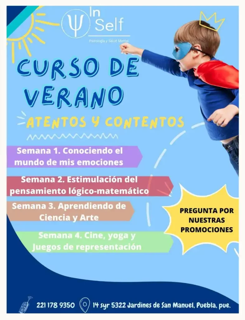 Cursos de verano en Puebla para niños en estas vacaciones