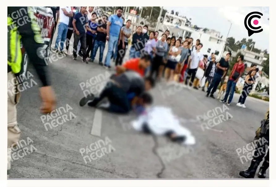 Joven motociclista falleció durante un percance vehicular en San Andrés Cholula