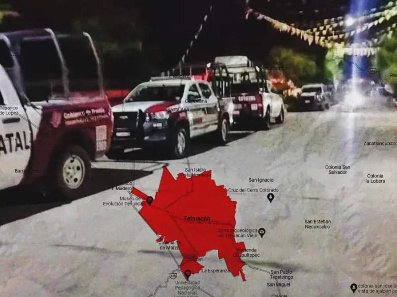 En ataque directo asesinan a un hombre en Tehuacán