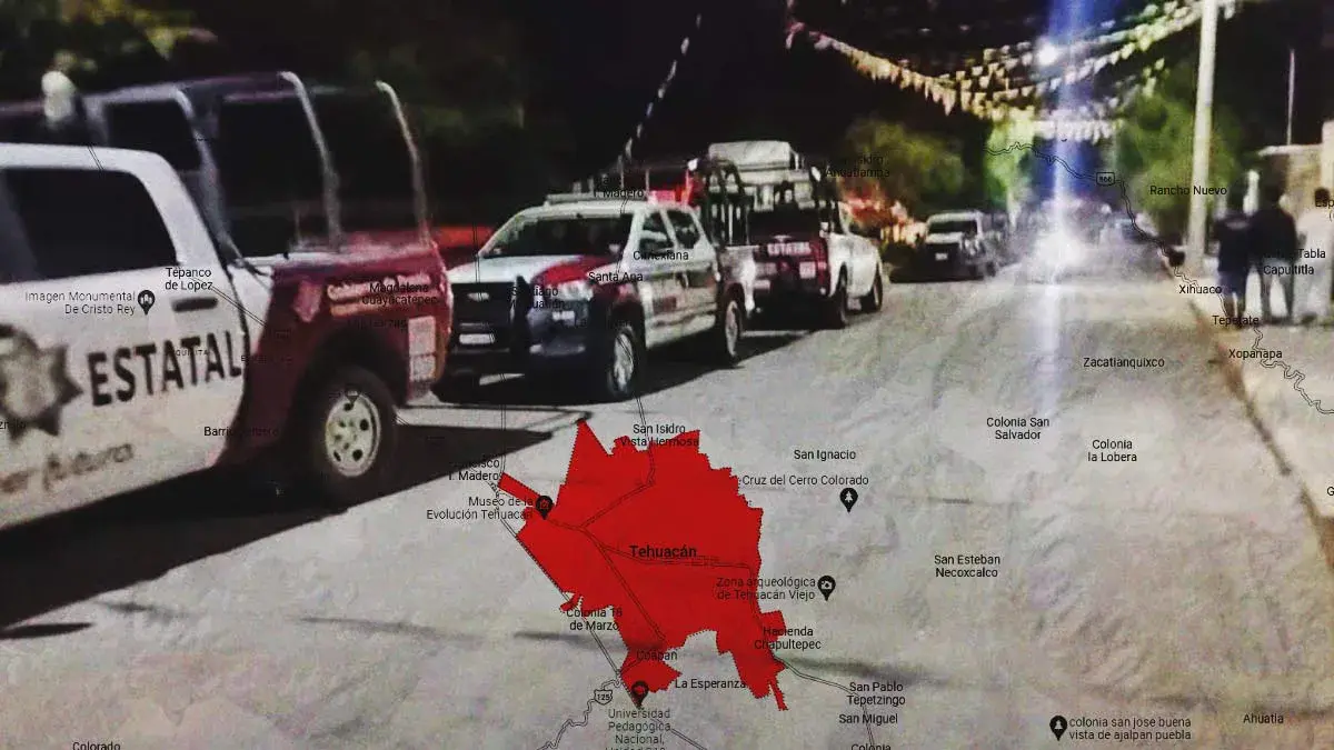 En ataque directo asesinan a un hombre en Tehuacán