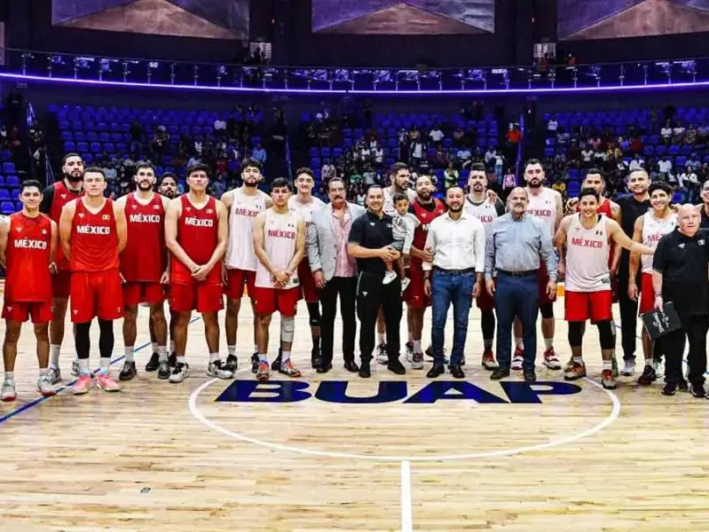 La Selección Mexicana de Basquetbol enfrentará a Argentina en Puebla como parte de la Gira Nacional 