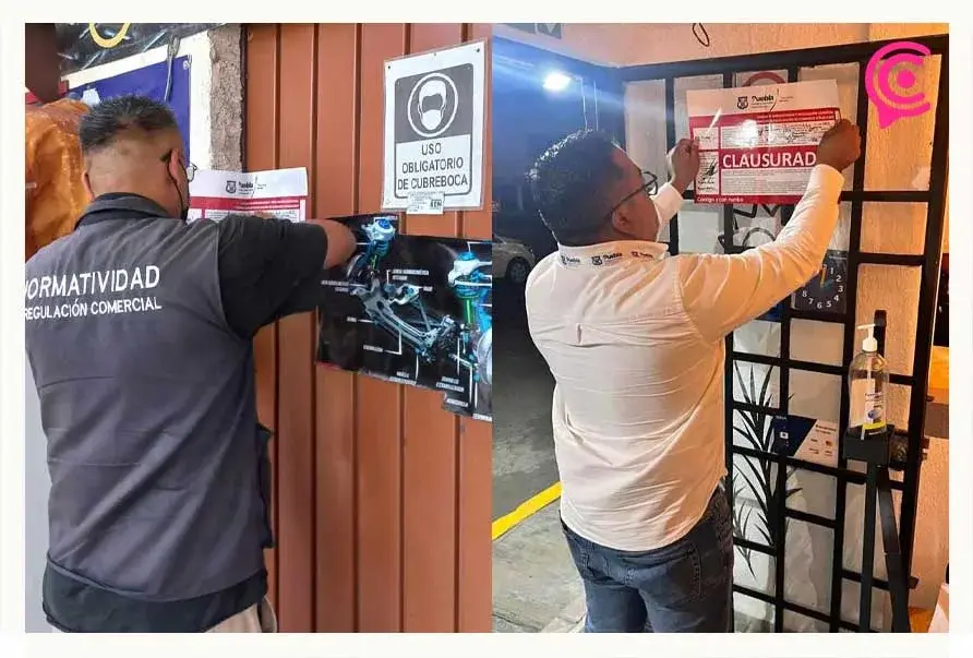 Normatividad clausura bar Scándalo en Puebla tras riña que dejó tres heridos.