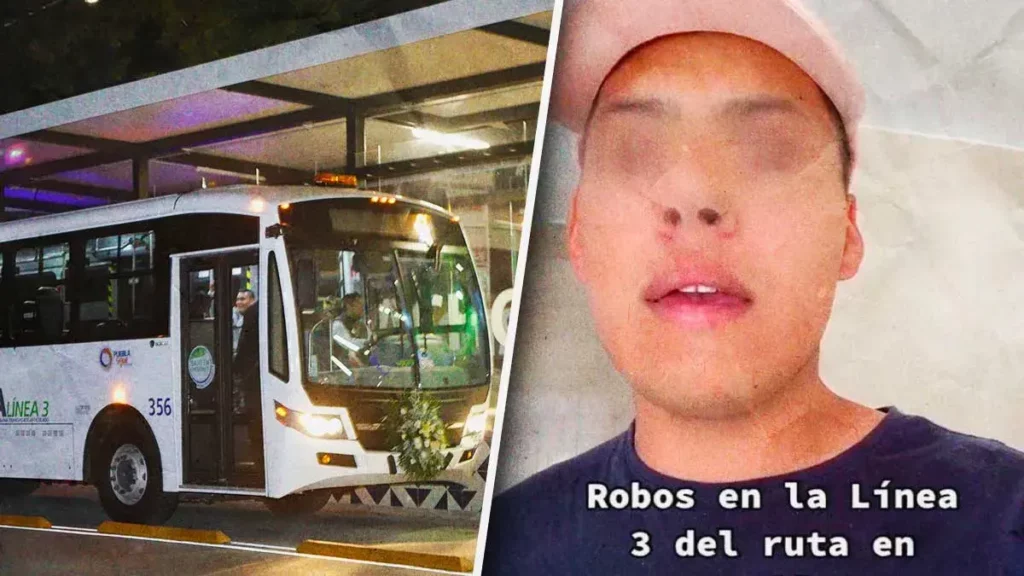 Inútil, la seguridad en la Línea 3 de RUTA; robos ocurren frente a los guardias.