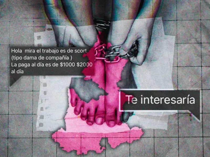 Trata inunda redes sociales en Puebla; “padrotes” ofrecen hasta 2 mil pesos por día.