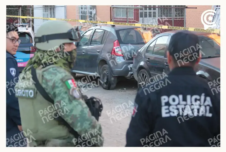 Asesinan a tres personas en un departamento del Infonavit San Aparicio