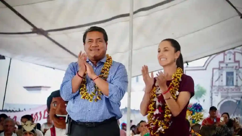 Claudia Sheinbaum y Julio Huerta encabezaron una Asamblea informativa en Huejotzingo, Puebla con 25,000 mujeres