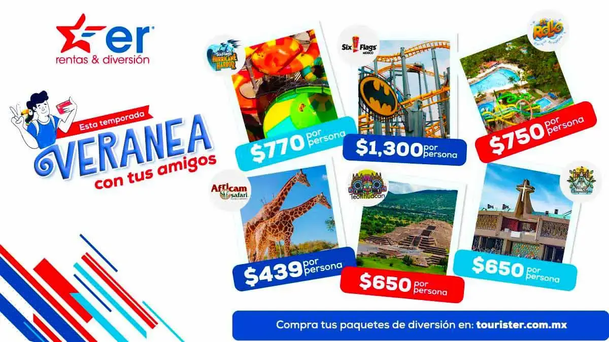 Estrella Roja te lleva a los mejores destinos de diversión en estas vacaciones