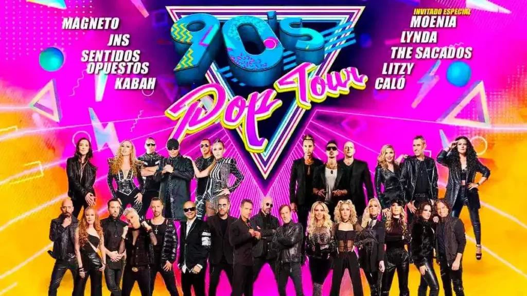 Vuelve a Puebla el 90’s Pop Tour a otro nivel, ¡no te lo puedes perder!