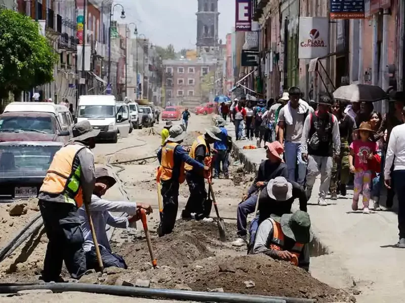 Ayuntamiento colocará supervisores en obras del Centro Histórico de Puebla