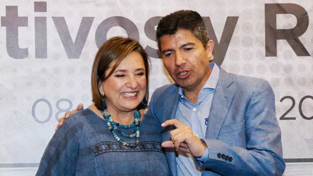 Eduardo Rivera y Xóchitl Gálvez podrían reunirse durante su visita a Puebla.