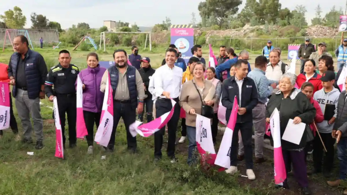 Ayuntamiento de Puebla arranca rehabilitación de cancha El Cobre