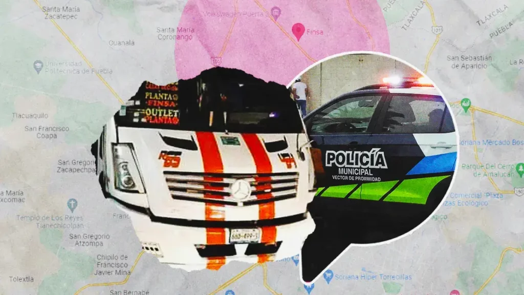 Balean a dos pasajeros de la Ruta 65 durante violento asalto en Cuautlancingo 