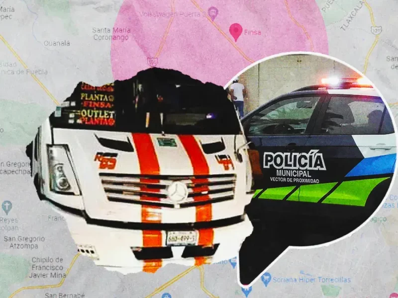 Balean a dos pasajeros de la Ruta 65 durante violento asalto en Cuautlancingo 