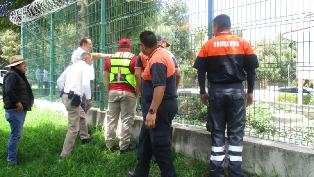 Ante temporada de lluvia, Protección Civil de San Andrés Cholula supervisa ríos y barrancas