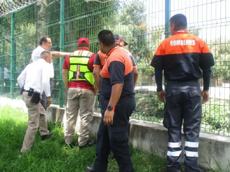 Ante temporada de lluvia, Protección Civil de San Andrés Cholula supervisa ríos y barrancas