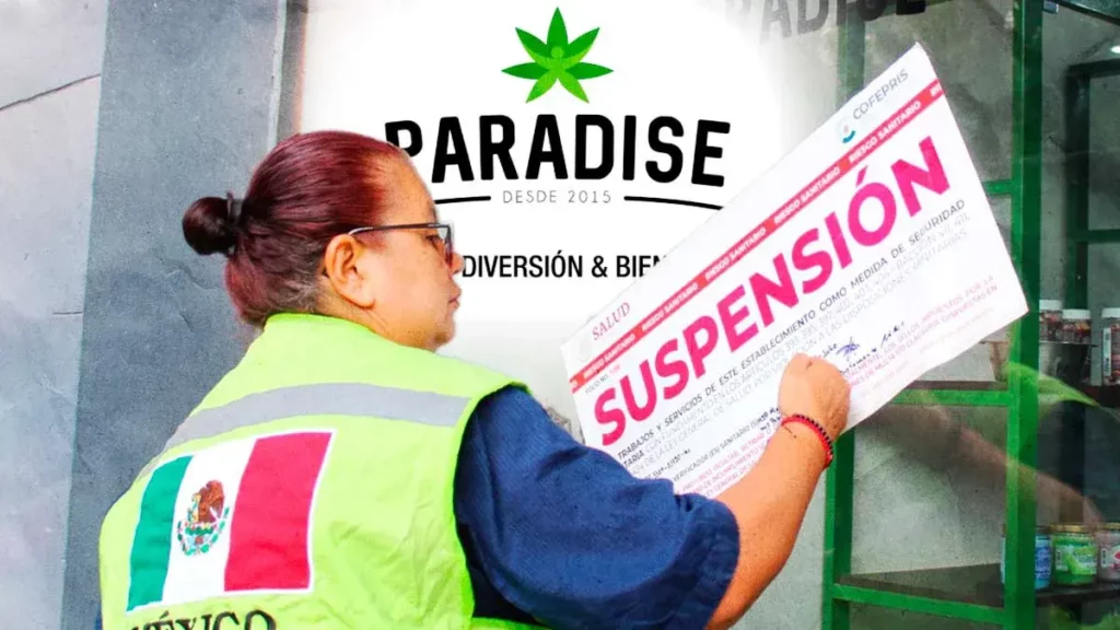 Cofepris clausura tiendas Paradise propiedad de Vicente Fox