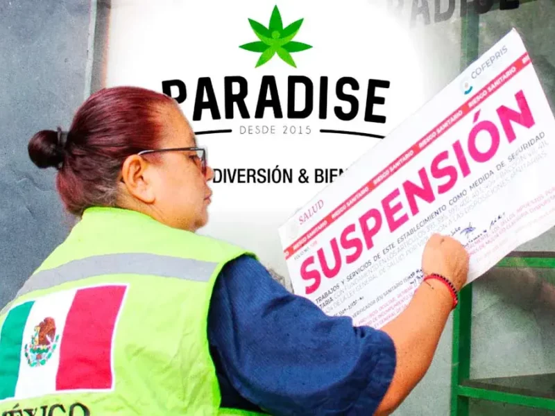 Cofepris clausura tiendas Paradise propiedad de Vicente Fox