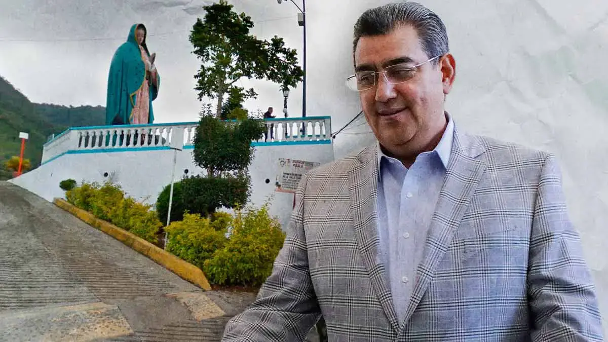 Sergio Salomón Céspedes anuncia auditorio nuevo y bachillerato para Xicotepec.