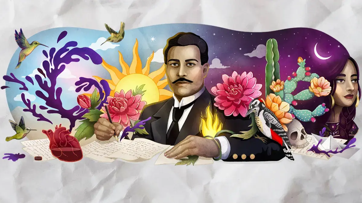Google homenajea al poeta Ramón López Velarde con un doodle