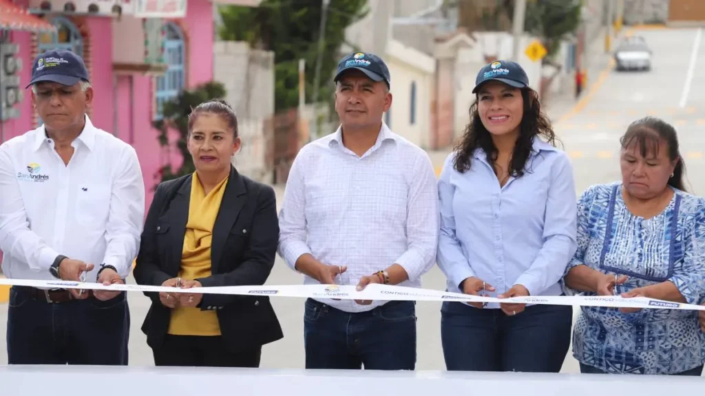 Inaugura Mundo Tlatehui calle Frontera de la Colonia Concepción Guadalupe