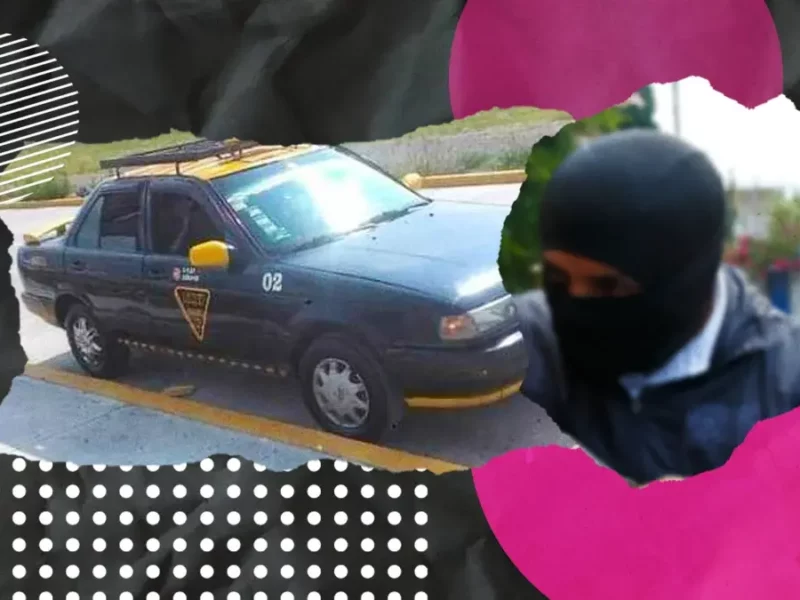 Delincuentes simularon ser clientes y asaltaron a un taxista en Puebla