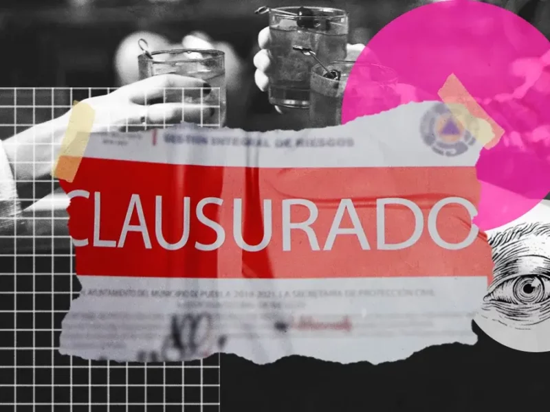 El 90% de los bares visitados por el Ayuntamiento de Puebla, fueron sancionados o clausurados