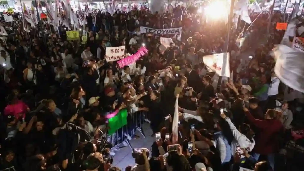 ’’Todo lo que fue destrozando el neoliberalismo se está recuperando con la Cuarta Transformación’’: Desde Ecatepec Claudia Sheinbaum apuesta por una 4T con derechos