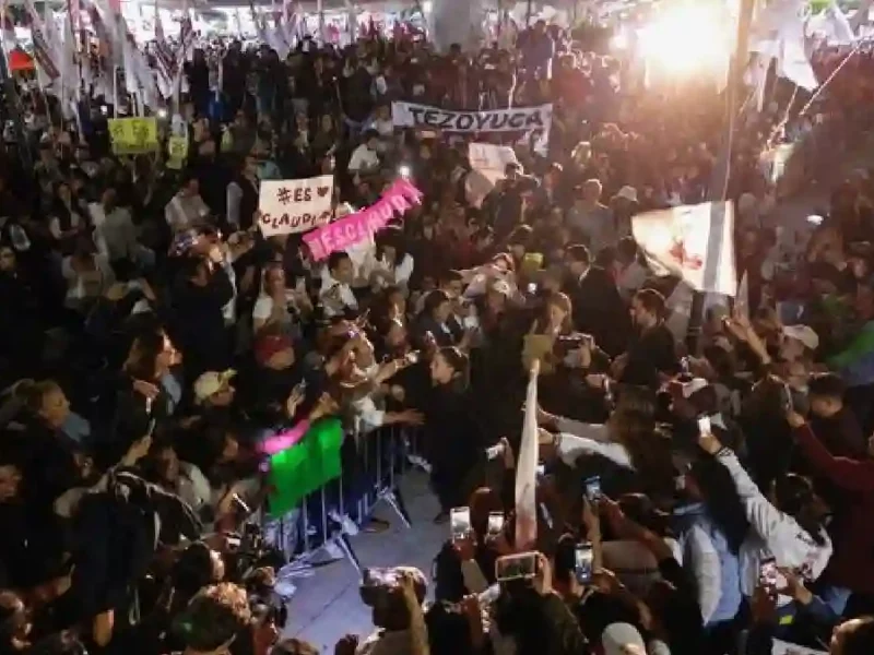 ’’Todo lo que fue destrozando el neoliberalismo se está recuperando con la Cuarta Transformación’’: Desde Ecatepec Claudia Sheinbaum apuesta por una 4T con derechos