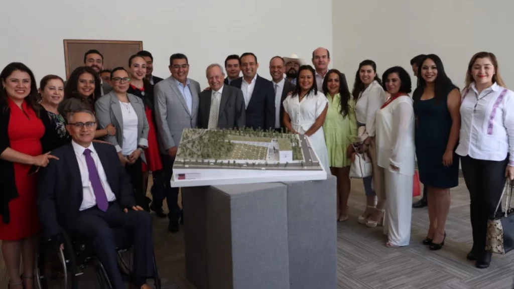 Inician trabajos de construcción de la nueva sede del Poder Legislativo del Estado de Puebla.