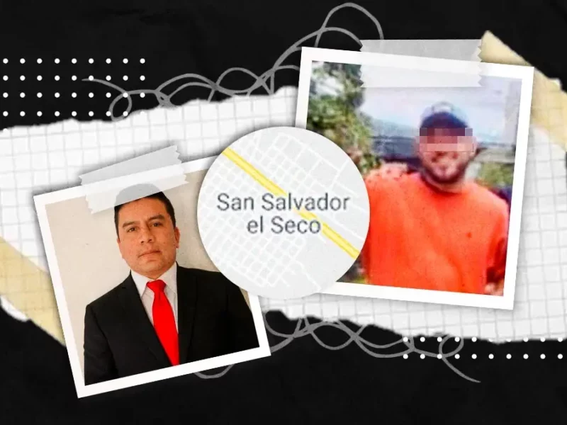 Él es “El Junior”, investigado por controlar el municipio de San Salvador El Seco.