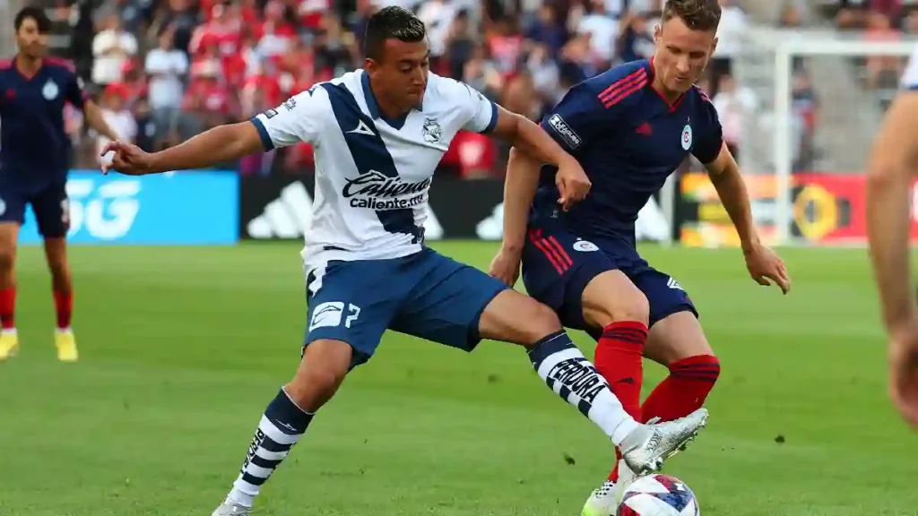 Puebla derrota al Chicago Fire y se despide de la Leagues Cup