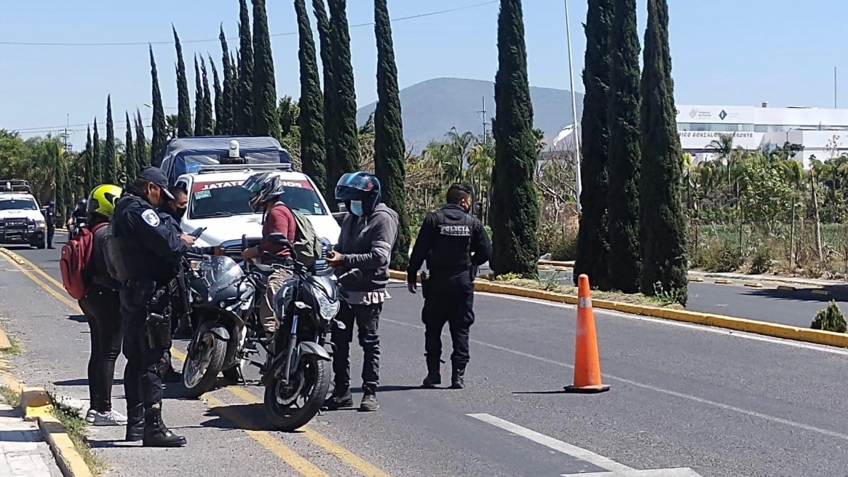 Operativo “Motociclista Seguro”, estrategia de prevención del delito y accidentes en Atlixco.