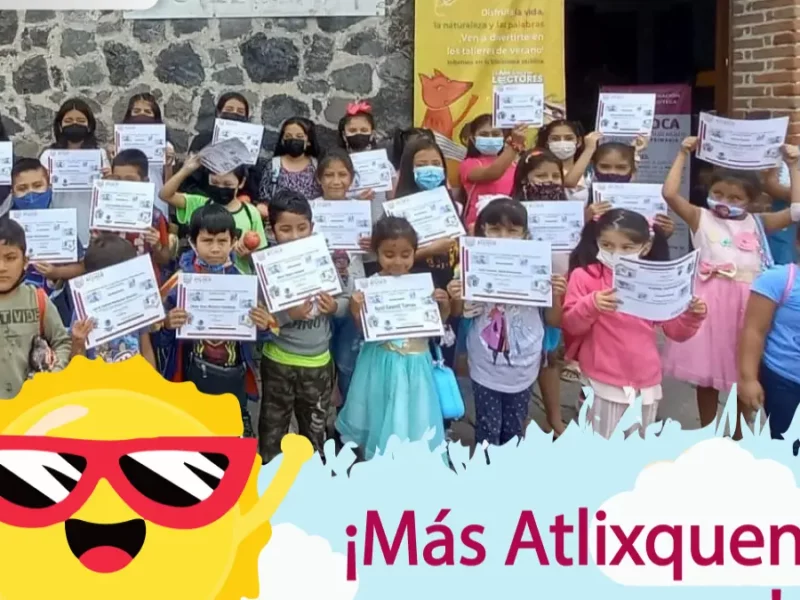 Gobierno de Atlixco invita al taller de verano gratuito: ¡Más atlixquense que nunca!