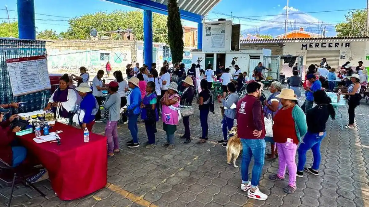Jornadas de Bienestar del gobierno de Atlixco contribuyen para reducir las brechas de desigualdad.